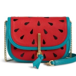 Vera Bradley Watermelon Leather Crossbody Bag